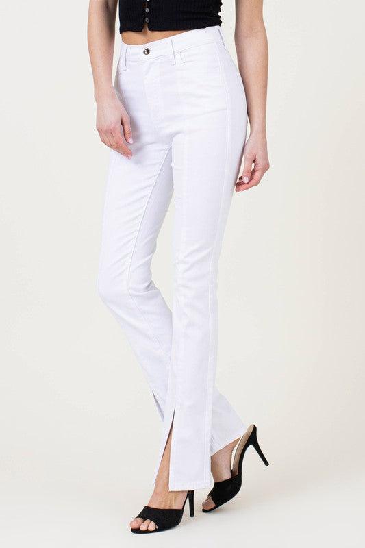 Mid Rise Flare Jeans- Doss Dollz