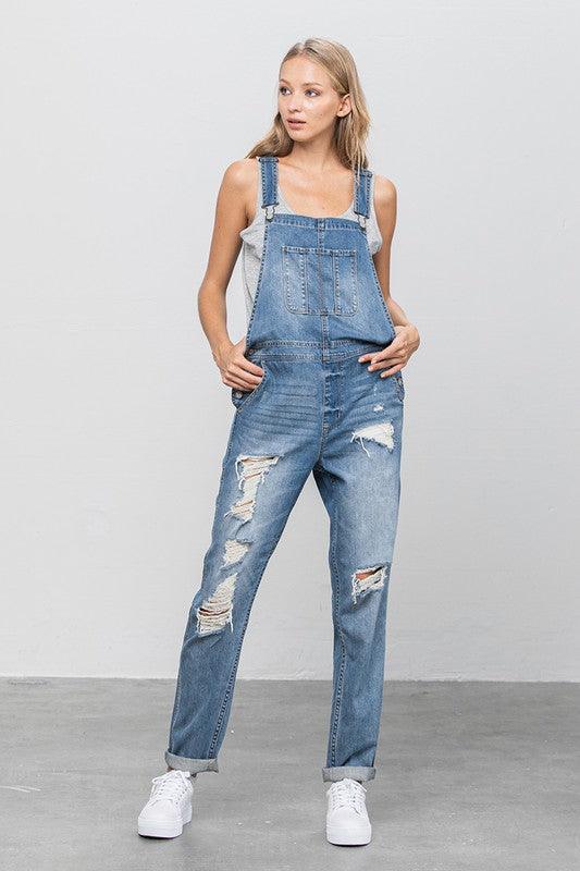 Mid Rise Flare Jeans- Doss Dollz