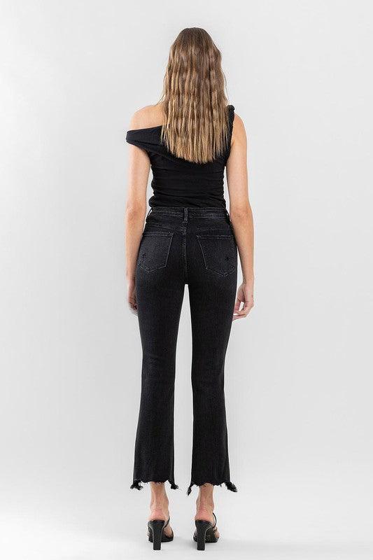 Mid Rise Flare Jeans- Doss Dollz