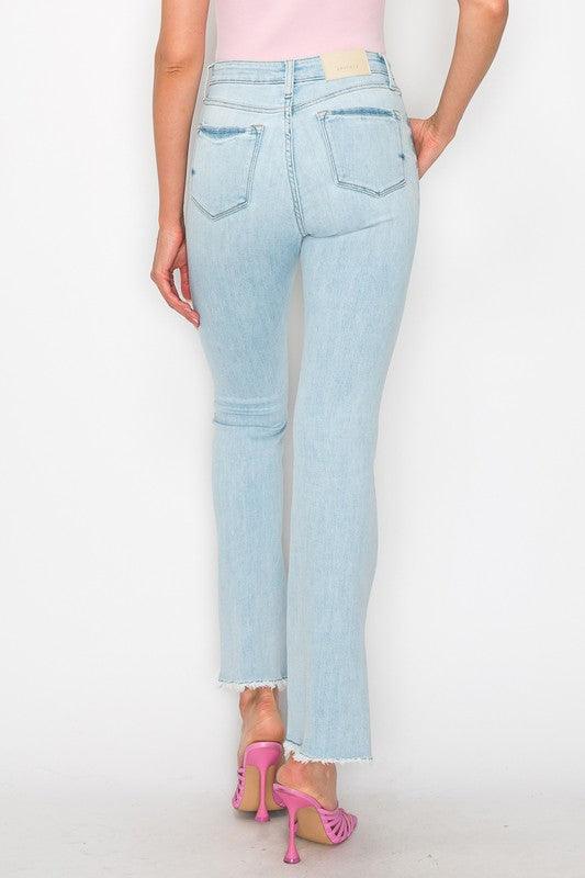 Mid Rise Flare Jeans- Doss Dollz