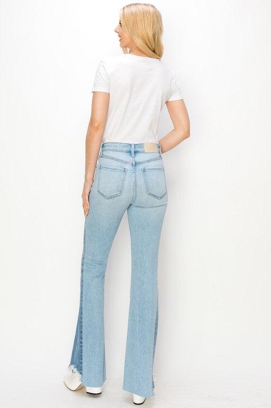 Mid Rise Flare Jeans- Doss Dollz