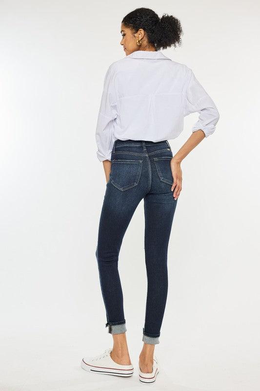 Mid Rise Flare Jeans- Doss Dollz