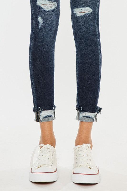 Mid Rise Flare Jeans- Doss Dollz