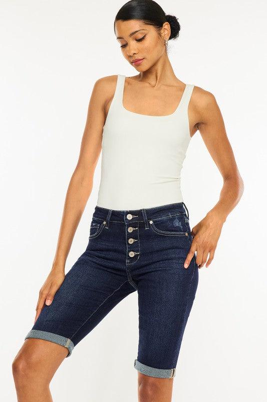 Mid Rise Flare Jeans- Doss Dollz