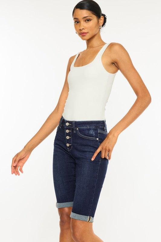 Mid Rise Flare Jeans- Doss Dollz