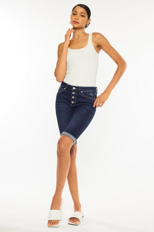 Mid Rise Flare Jeans- Doss Dollz