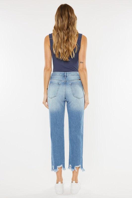 Mid Rise Flare Jeans- Doss Dollz