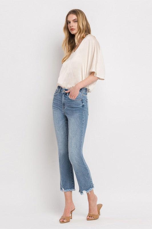 Mid Rise Flare Jeans- Doss Dollz