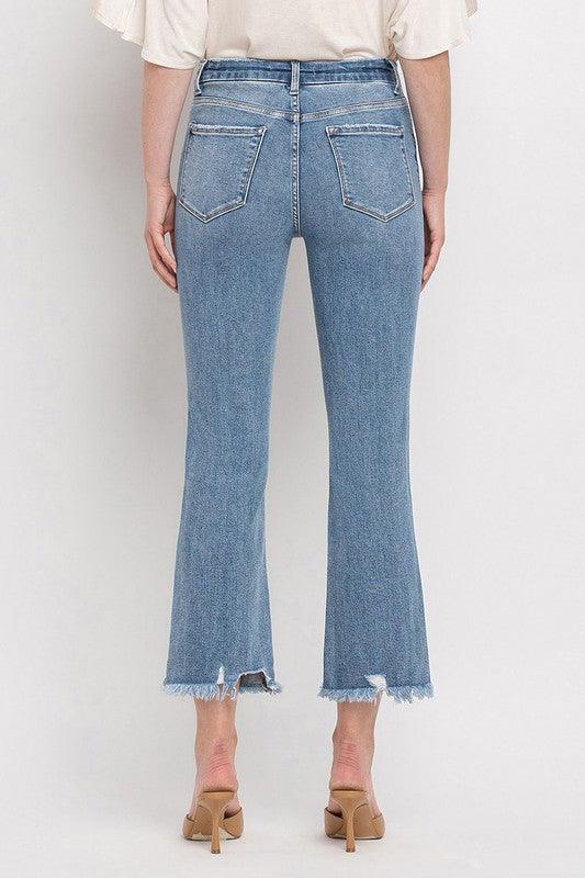 Mid Rise Flare Jeans- Doss Dollz