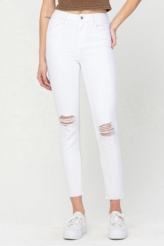 Mid Rise Flare Jeans- Doss Dollz