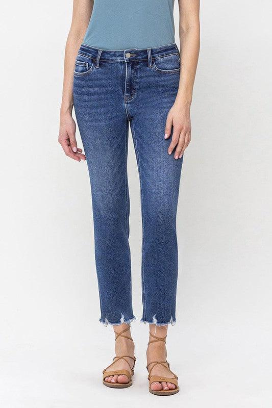 Mid Rise Flare Jeans- Doss Dollz