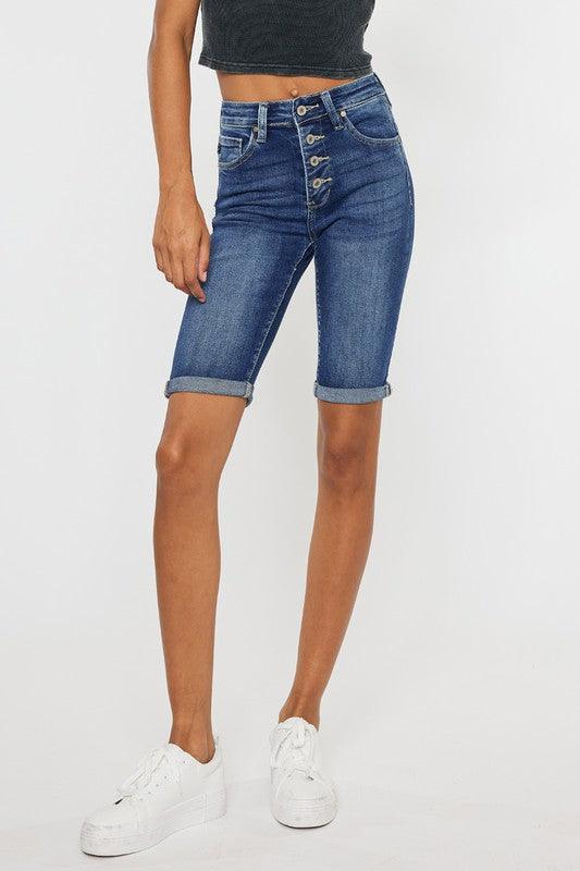 Mid Rise Flare Jeans- Doss Dollz