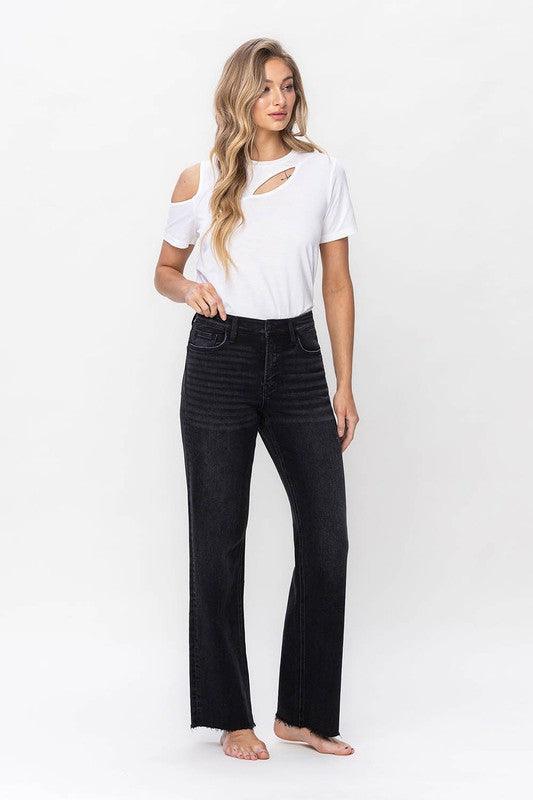 Mid Rise Flare Jeans- Doss Dollz