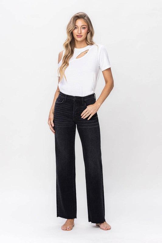 Mid Rise Flare Jeans- Doss Dollz