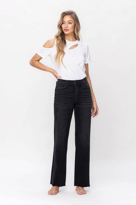 Mid Rise Flare Jeans- Doss Dollz