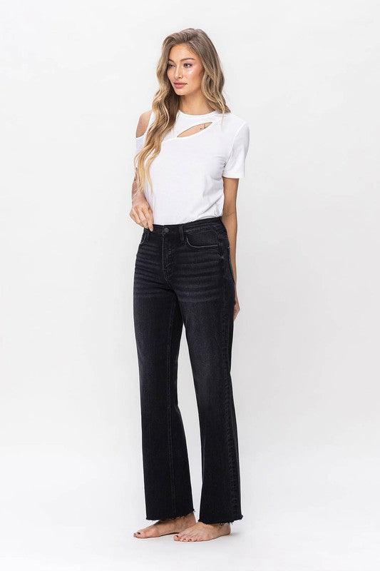 Mid Rise Flare Jeans- Doss Dollz