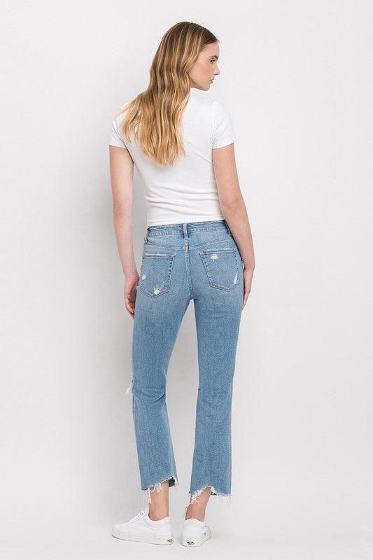 Mid Rise Flare Jeans- Doss Dollz