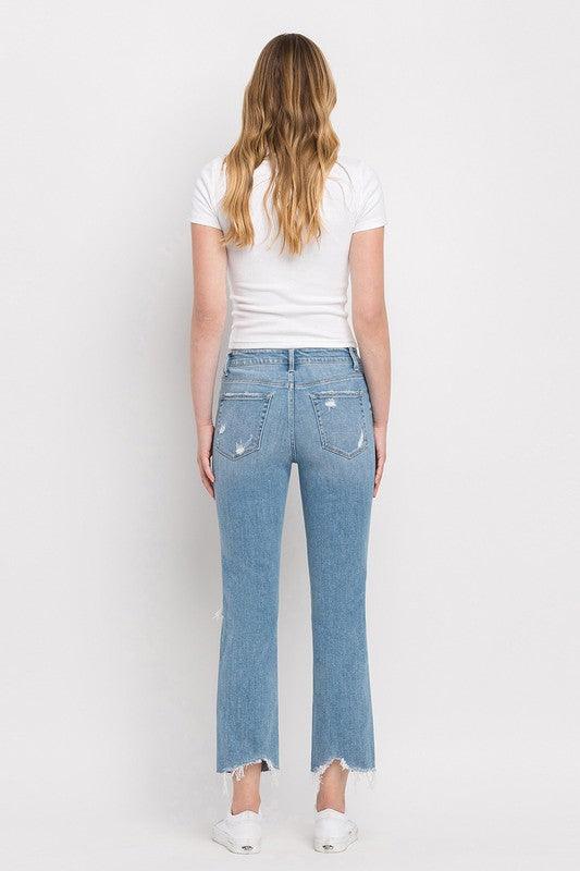 Mid Rise Flare Jeans- Doss Dollz