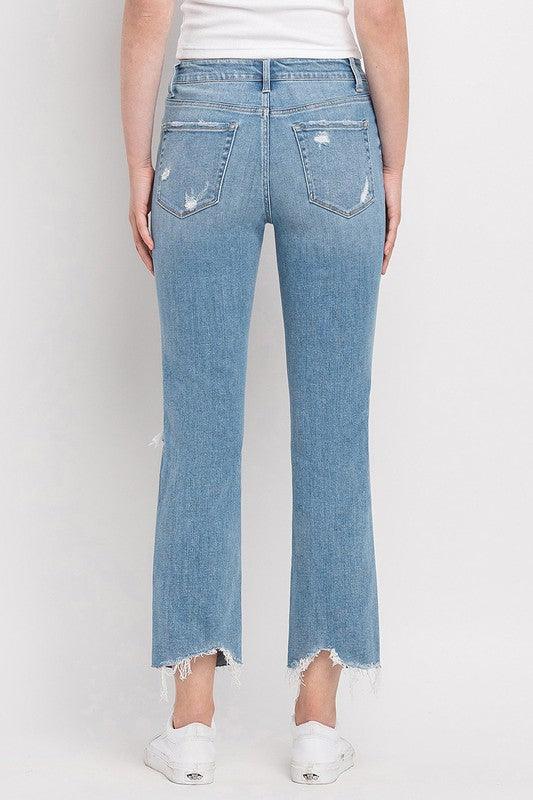 Mid Rise Flare Jeans- Doss Dollz