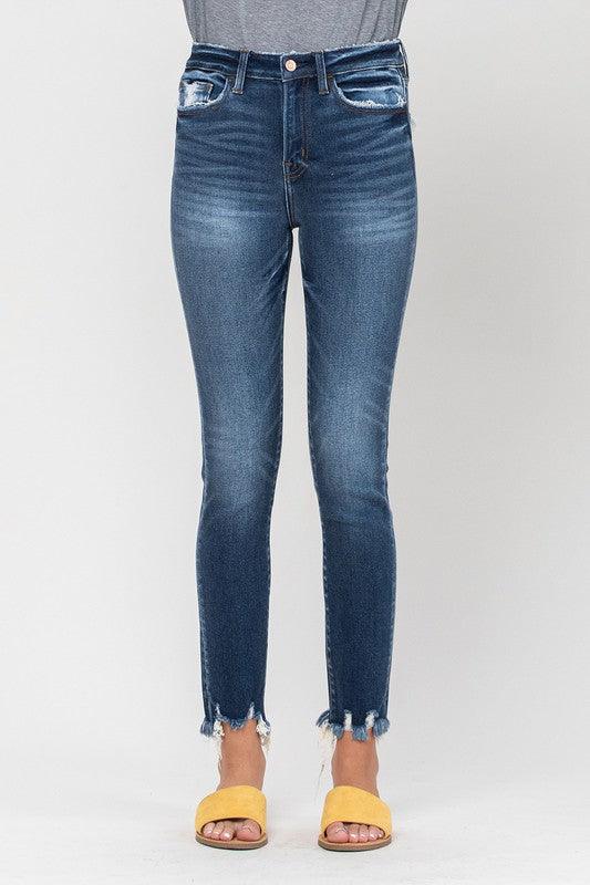 Mid Rise Flare Jeans- Doss Dollz