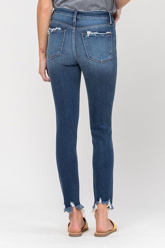 Mid Rise Flare Jeans- Doss Dollz