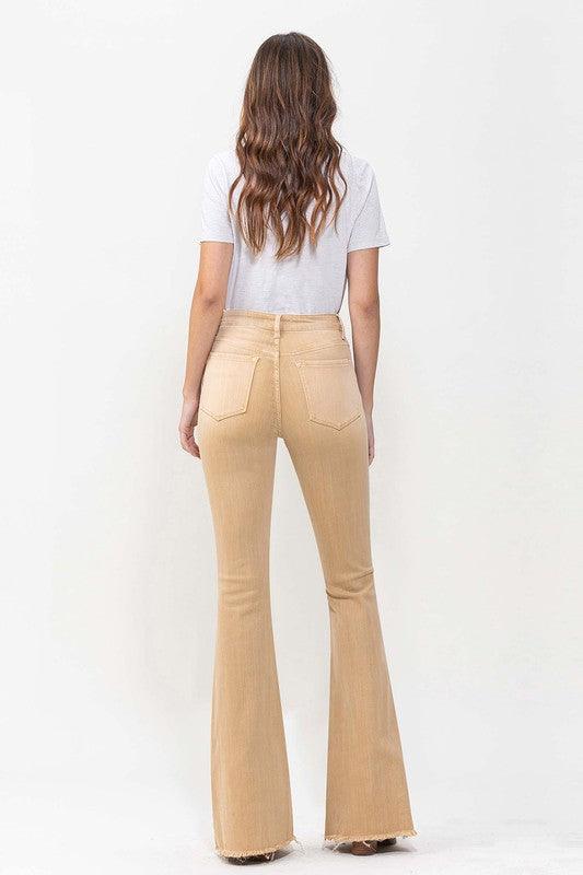 Mid Rise Flare Jeans- Doss Dollz