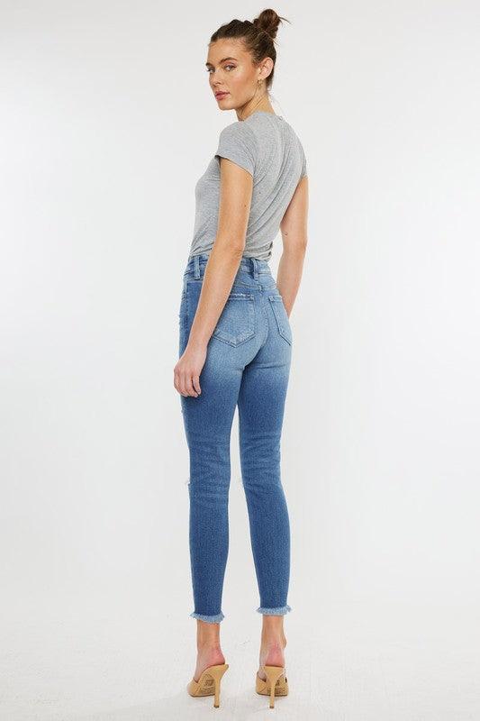 Mid Rise Flare Jeans- Doss Dollz