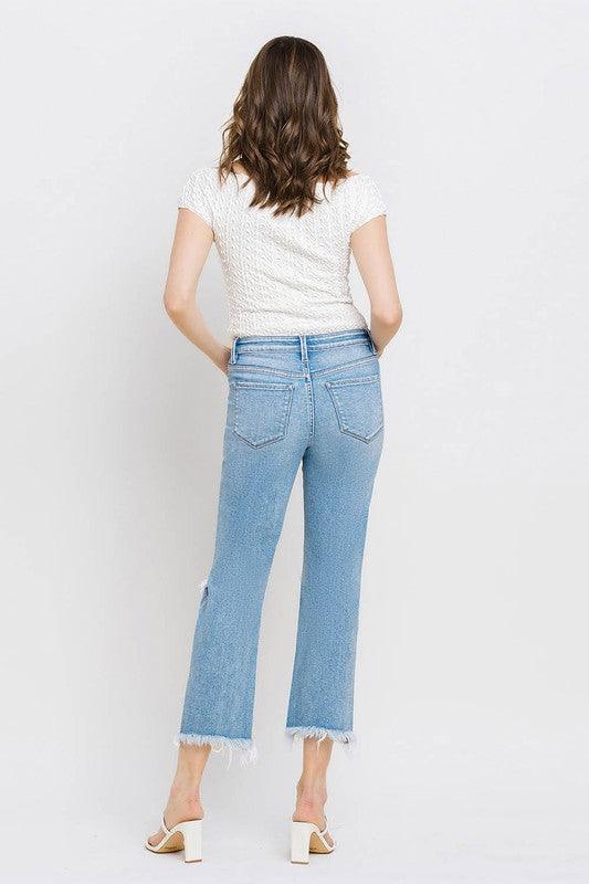 Mid Rise Flare Jeans- Doss Dollz