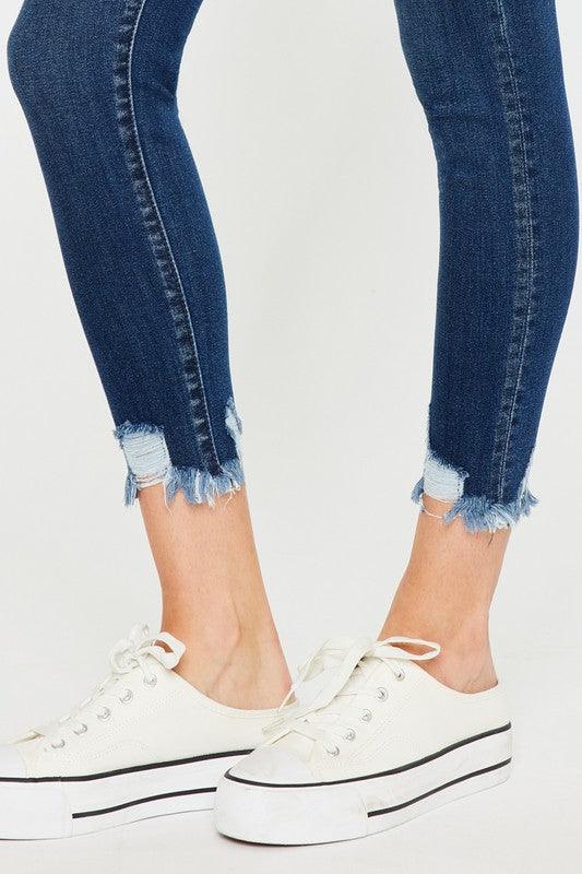 Mid Rise Flare Jeans- Doss Dollz