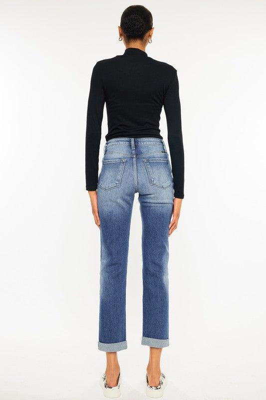 Mid Rise Flare Jeans- Doss Dollz