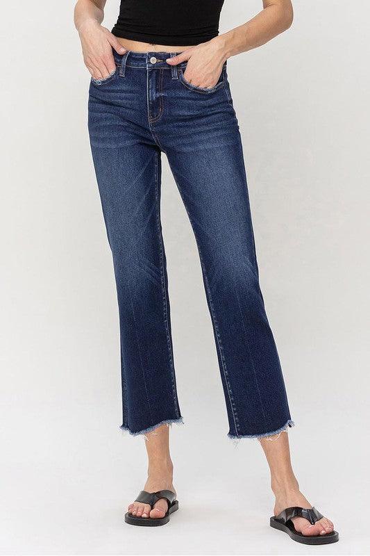 Mid Rise Flare Jeans- Doss Dollz