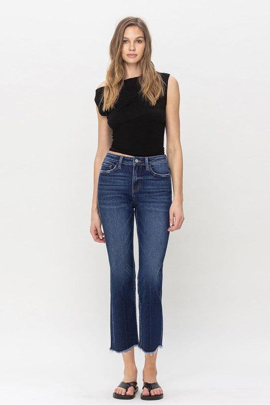 Mid Rise Flare Jeans- Doss Dollz