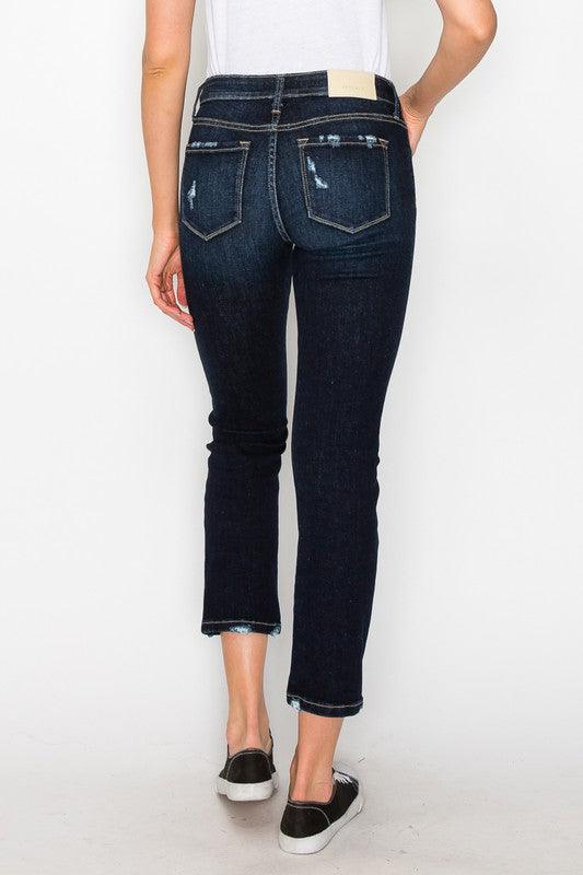 Mid Rise Flare Jeans- Doss Dollz