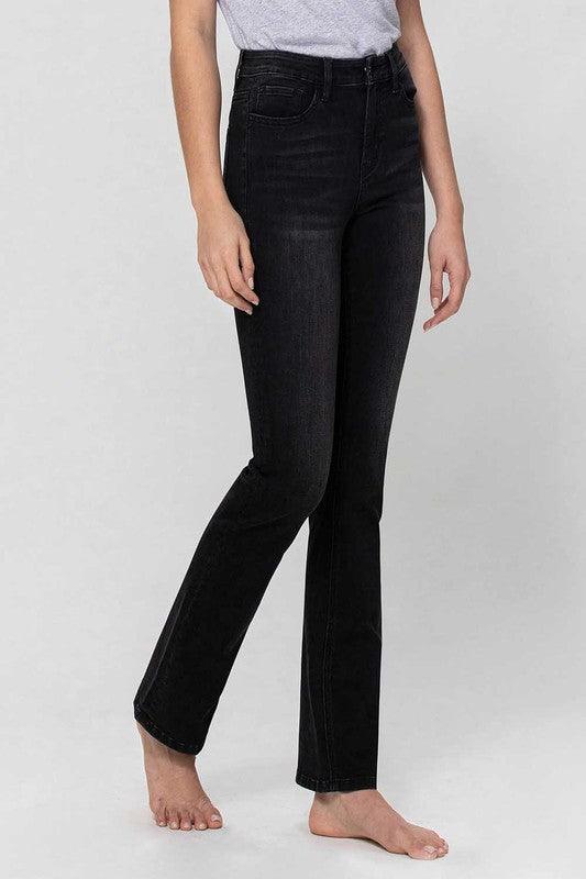 Mid Rise Flare Jeans- Doss Dollz