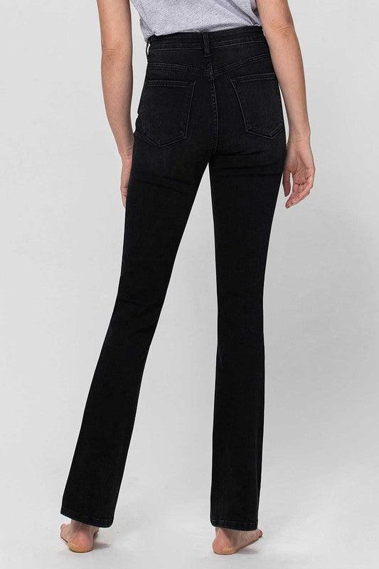 Mid Rise Flare Jeans- Doss Dollz