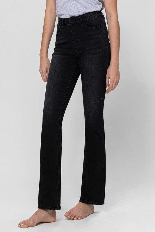 Mid Rise Flare Jeans- Doss Dollz