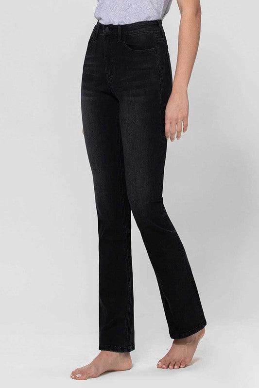 Mid Rise Flare Jeans- Doss Dollz