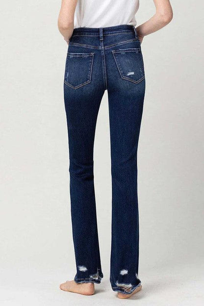 Mid Rise Flare Jeans- Doss Dollz