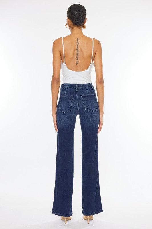 Mid Rise Flare Jeans- Doss Dollz