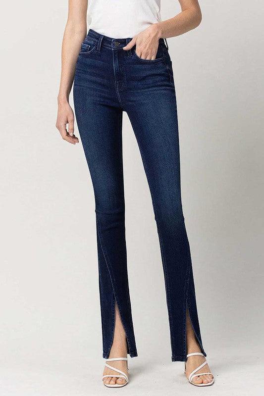 Mid Rise Flare Jeans- Doss Dollz