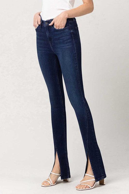 Mid Rise Flare Jeans- Doss Dollz