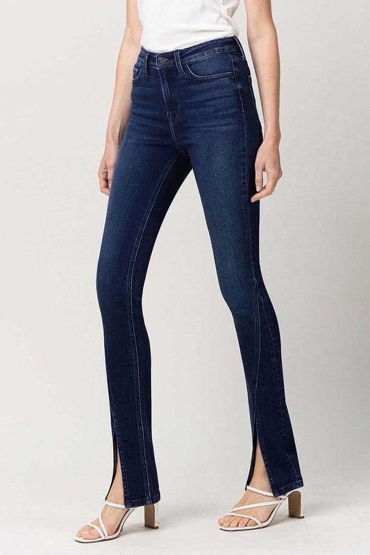 Mid Rise Flare Jeans- Doss Dollz