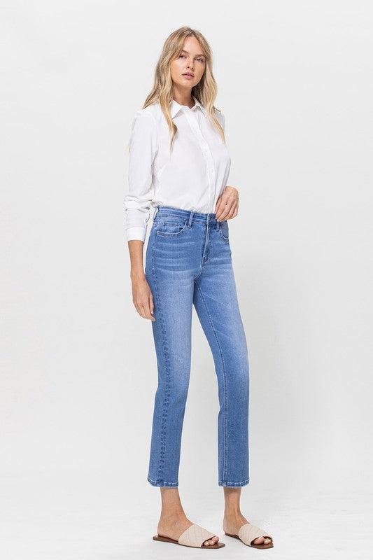 Mid Rise Flare Jeans- Doss Dollz