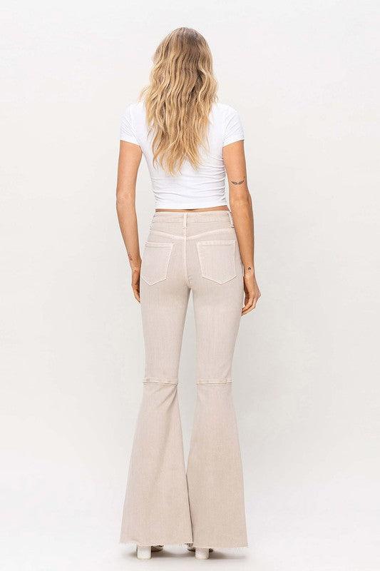 Mid Rise Flare Jeans- Doss Dollz