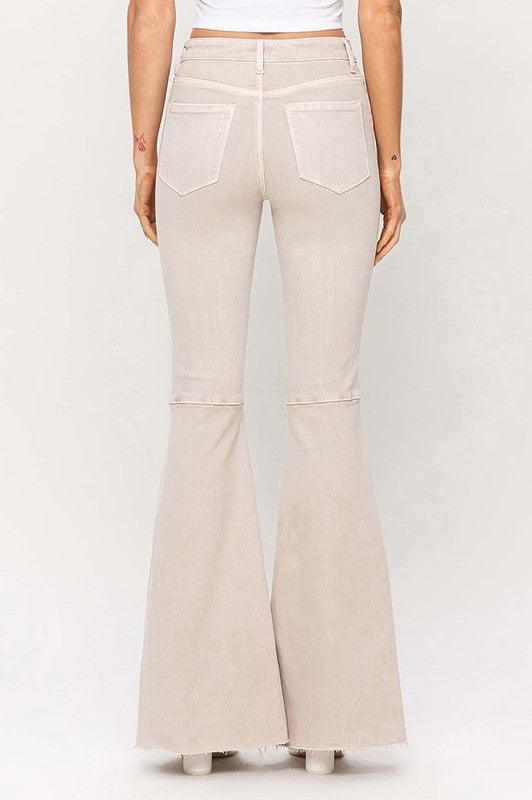 Mid Rise Flare Jeans- Doss Dollz