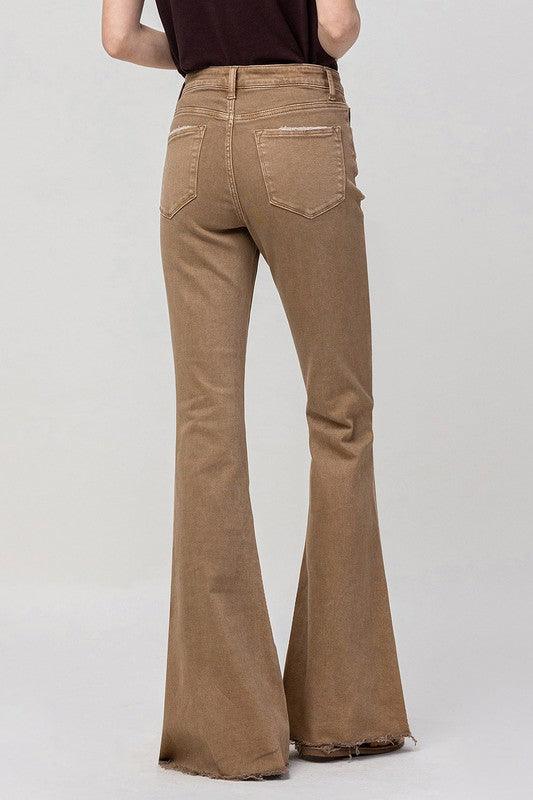 Mid Rise Flare Jeans- Doss Dollz