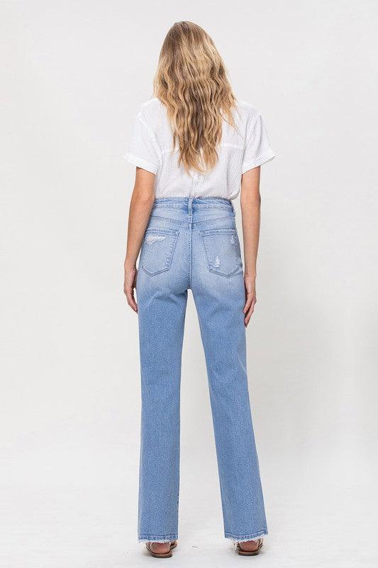 Mid Rise Flare Jeans- Doss Dollz