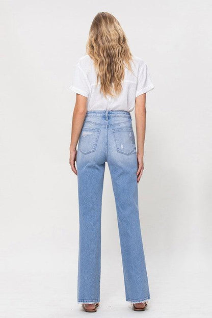 Mid Rise Flare Jeans- Doss Dollz