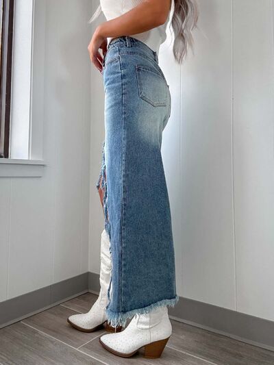 Mid Rise Flare Jeans- Doss Dollz