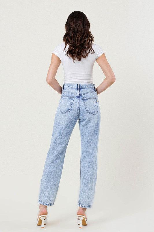 Mid Rise Flare Jeans- Doss Dollz